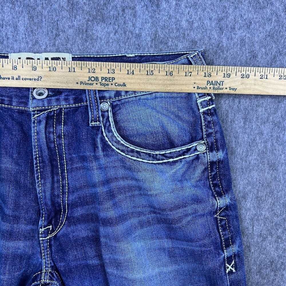 Ariat Men's Jeans M5 Slim Straight Medium Wash Blue Denim 100% Cotton Size 36x36 - Picture 14 of 15